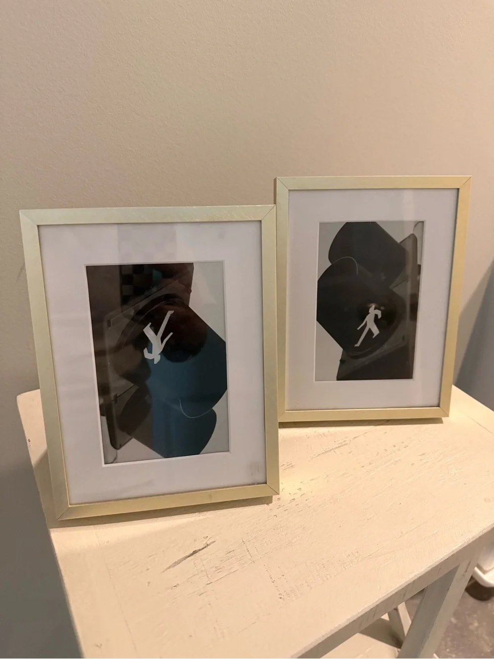Project 62 Gold Picture Frames with White Mats